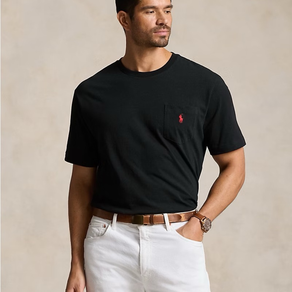 Polo Ralph Lauren Men’s Jersey Pocket T-Shirt Big & Tall